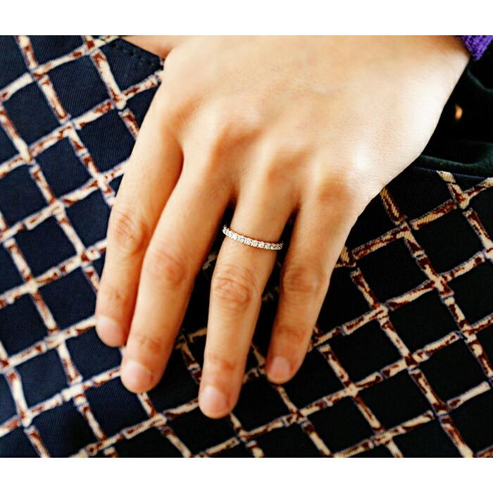 ダイヤモンド専門店THJ 指輪 エタニティ 0.5ct プラチナ900 THJ「麗 