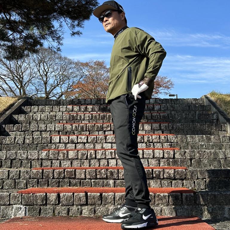 COMONGOLF（コモンゴルフ） ゴルフウェア メンズ 春ゴルフ パンツ 暖