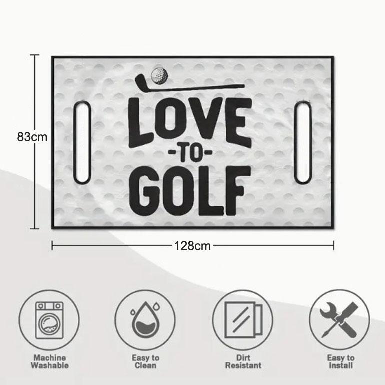 ゴルフカート用シートカバー 取付簡単 ゴルフカートカバー シート