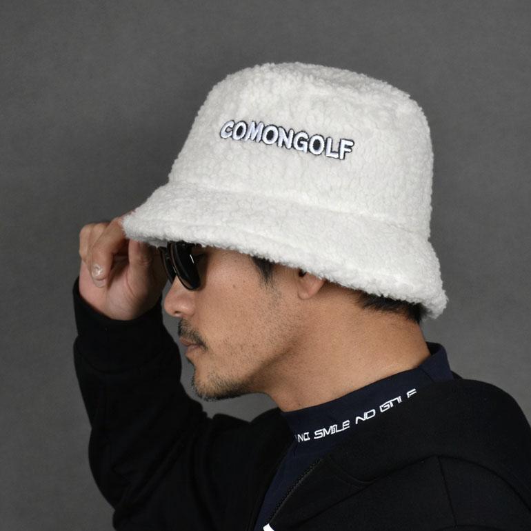 ゴルフ 帽子 コモンゴルフ バケットハット ハット ボアフリース サイズ