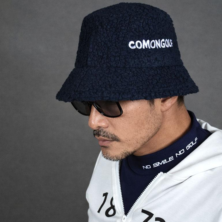ゴルフ 帽子 コモンゴルフ バケットハット ハット ボアフリース サイズ