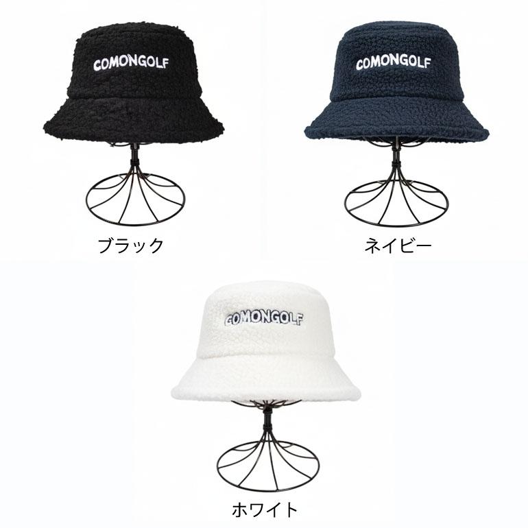 ゴルフ 帽子 コモンゴルフ バケットハット ハット ボアフリース サイズ