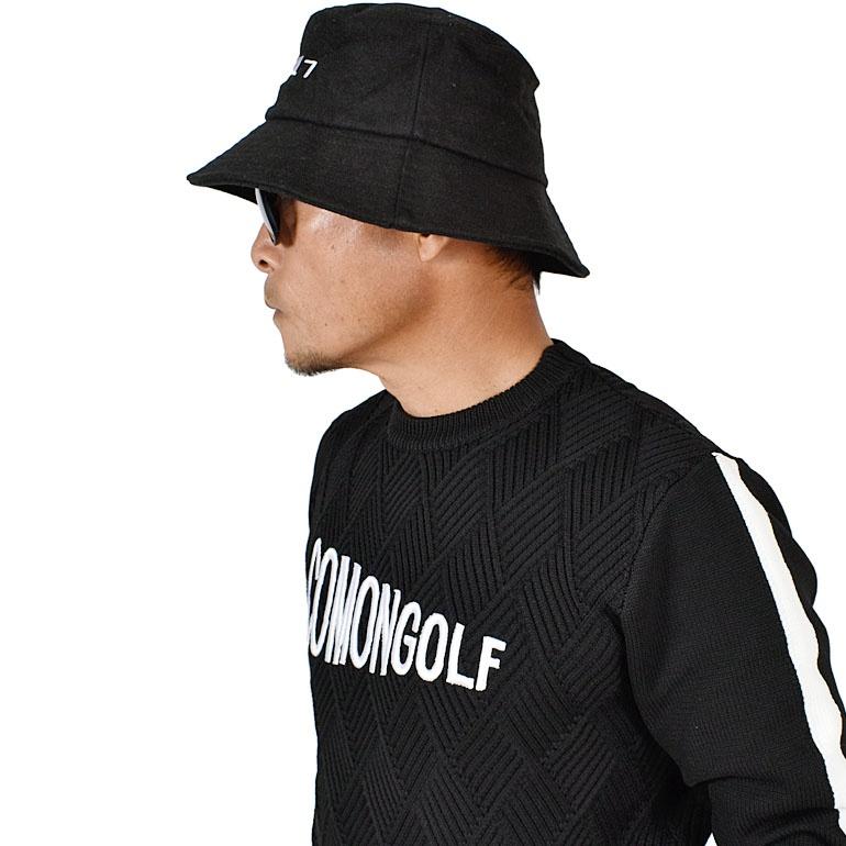 COMONGOLF（コモンゴルフ） ゴルフ 帽子 メンズ 秋冬 バケットハット