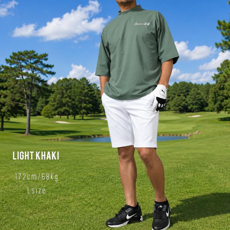 メンズゴルフ半袖まとめ売り５着 COMONGOLF（コモンゴルフ） ゴルフウェア メンズ 半袖 夏 夏用 七分袖