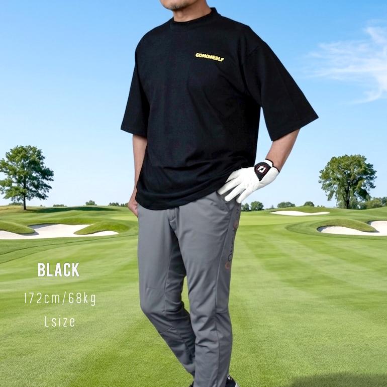 COMONGOLF（コモンゴルフ） ゴルフウェア メンズ 半袖 春夏 接触冷感