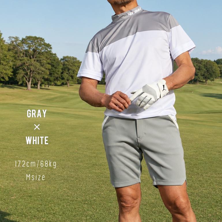 COMONGOLF（コモンゴルフ） ゴルフウェア メンズ 半袖 春夏 モック
