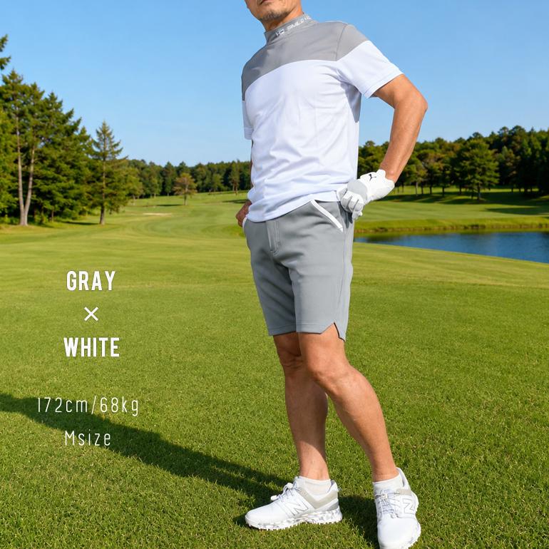 COMONGOLF（コモンゴルフ） ゴルフウェア メンズ 半袖 春夏 モック