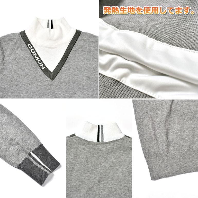 COMONGOLF ゴルフウェア レディース ゴルフ Vネック 長袖 ゴルフ COMONGOLF ゴルフウェア レディース ゴルフ Vネック 長袖 ゴルフ