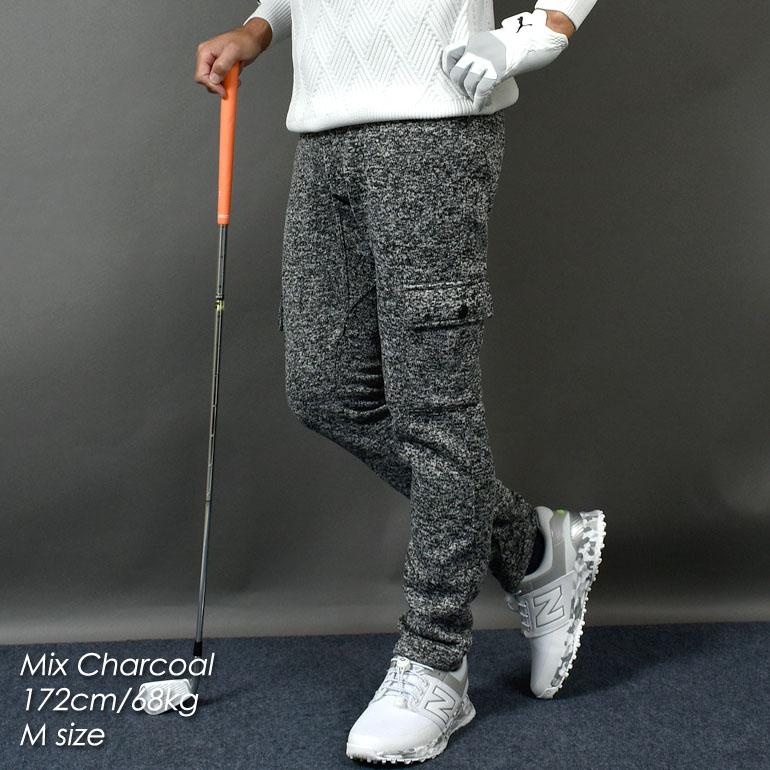 COMONGOLF（コモンゴルフ） ゴルフウエア メンズ 秋冬 ゴルフパンツ 裏