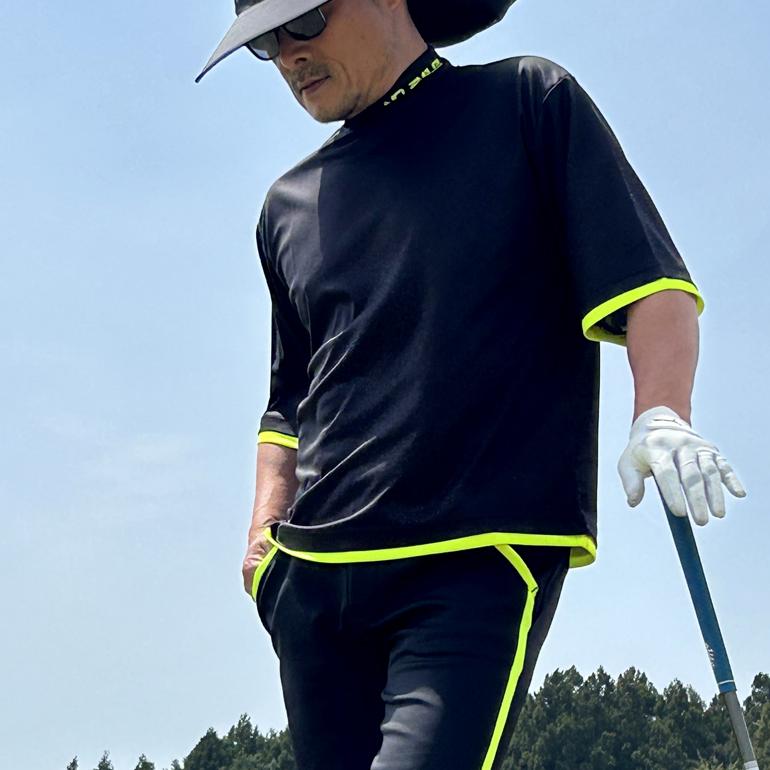COMONGOLF（コモンゴルフ） ゴルフウェア メンズ 半袖 完成 コーデ上下