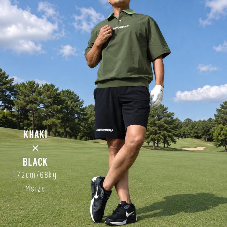 COMONGOLF（コモンゴルフ） ゴルフウェア メンズ 半袖 夏 ポロシャツ