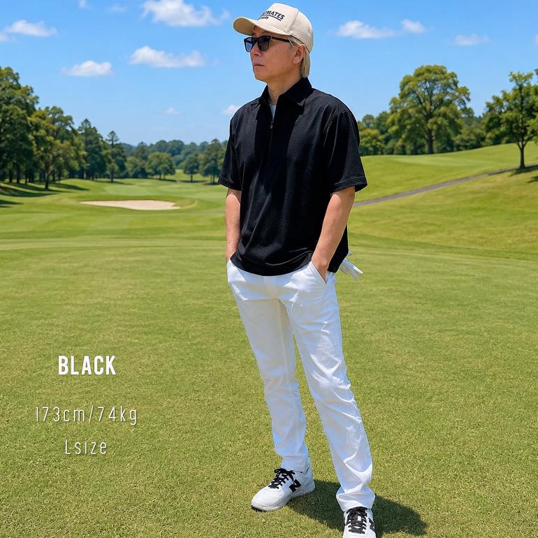 COMONGOLF（コモンゴルフ） ゴルフウエア メンズ 夏 ポロシャツ 半袖