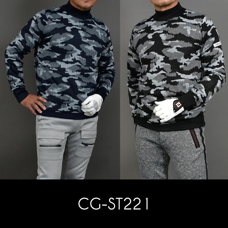 COMONGOLF ゴルフウェア メンズ セーター 春 モックネック COMONGOLF ゴルフウェア メンズ セーター 春 モックネック