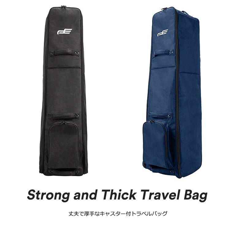 CROWN ゴルフトラベルキャディバッグ ゴルフバッグケース キャスター付き✨️ COMONGOLF トラベルカバー 9型 キャスター付き ゴルフバッグ