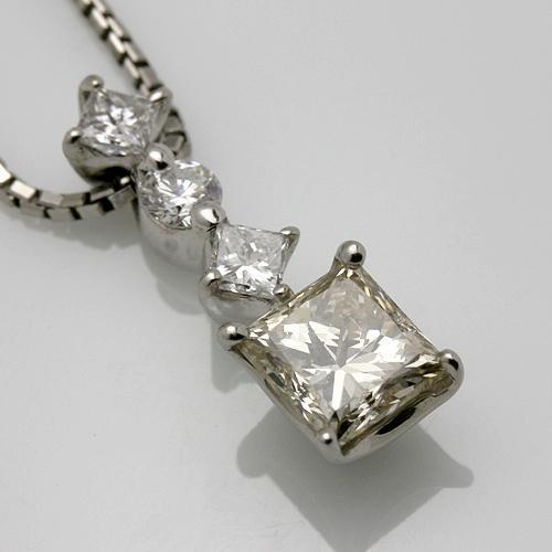 東京宝石科学アカデミー　鑑定書付PTダイヤモンドPDN1.06ct 0.32ct VLB-SI2