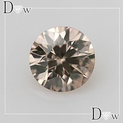 全国宝石学協会鑑定書付　オレンジダイヤモンド　0.136ｃｔ