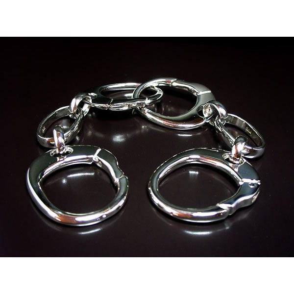 【特価】 手錠 シルバーブレスレット/Handcuffs | キースモデル |ハンドカフブレス | メンズシルバーアクセサリー ブレスレット