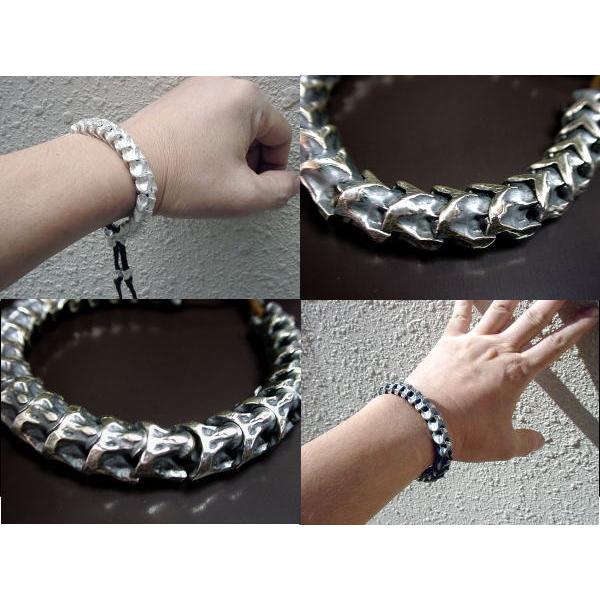 スネーク ボーン シルバーブレスレット 蛇 へび ヘビ メンズシルバーアクセサリー レディース Snake Bl シルバーアクセdice 通販 Yahoo ショッピング