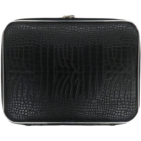 日本人気超絶の Pcバック13インチ対応 ブラック クラッチバック クロコ型押し Lucca イタリアデザイン Bombata ボンバーター バッグ Www Amarx In