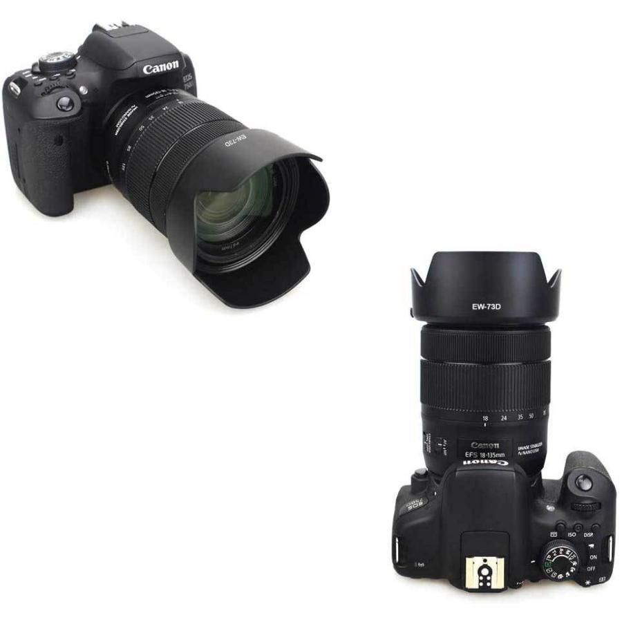EW-73D 互換レンズフード キヤノン RF24-105mm F4-7.1 IS STM 等 EW-73D 互換レンズフード キヤノン RF24-105mm F4-7.1 IS STM 等