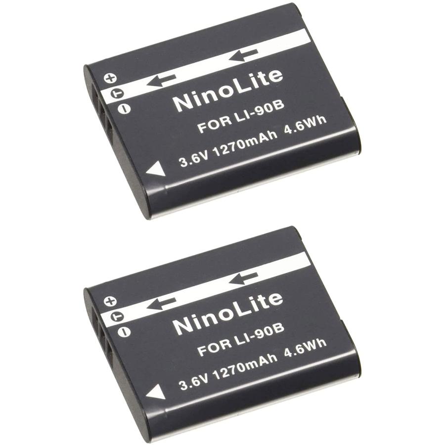 2個セット OLYMPUS オリンパス LI-90B LI-92B 互換バッテリー STYLUS