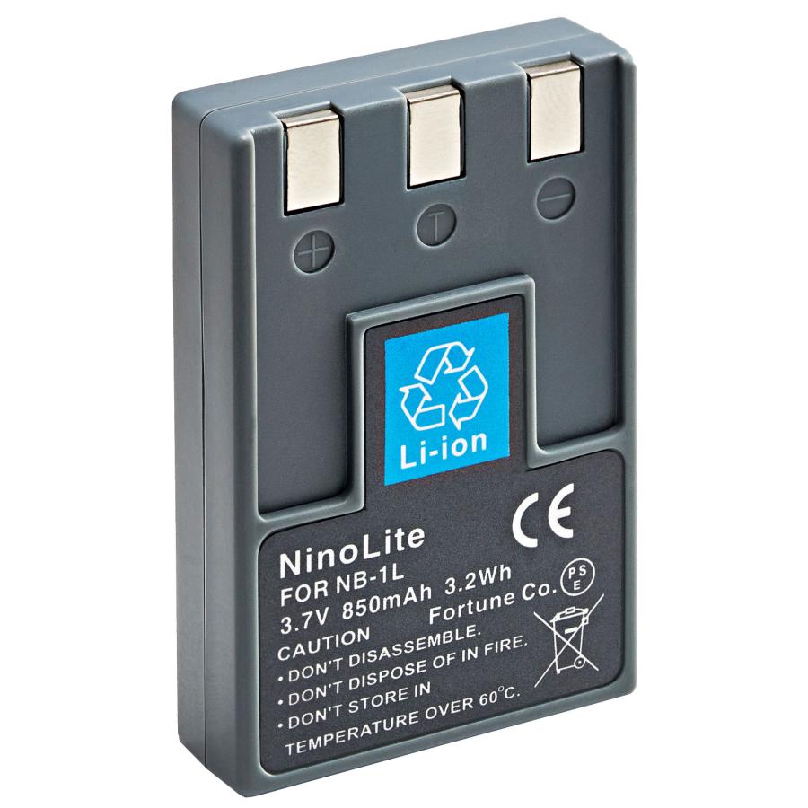 Canon キヤノン NB-1L NB-1LH 互換バッテリー IXY DIGITAL 450 500 等