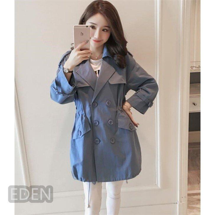 女性に人気 スプリングコートレディーストレンチコート春コートアウターロングコート前開ファッション19 Thinfast Site Truercm Com