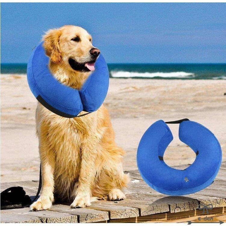新品即決 ペット用品エリザベスカラー中型犬小型犬イヌ大型犬浮き輪タイプ猫膨らませるソフト傷舐め防止 Shipsctc Org