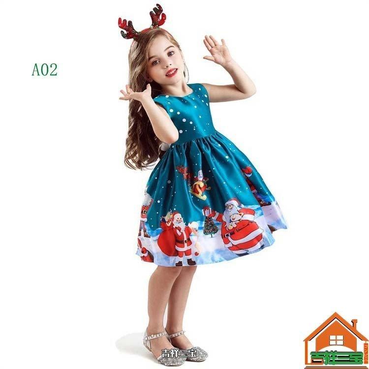 クリスマス衣装ノースリーブ可愛いコスチュームサンタベビー子供服イベントコスプレクリスマス衣装子供女の子ドレス2点セットこども発表会 有名ブランド
