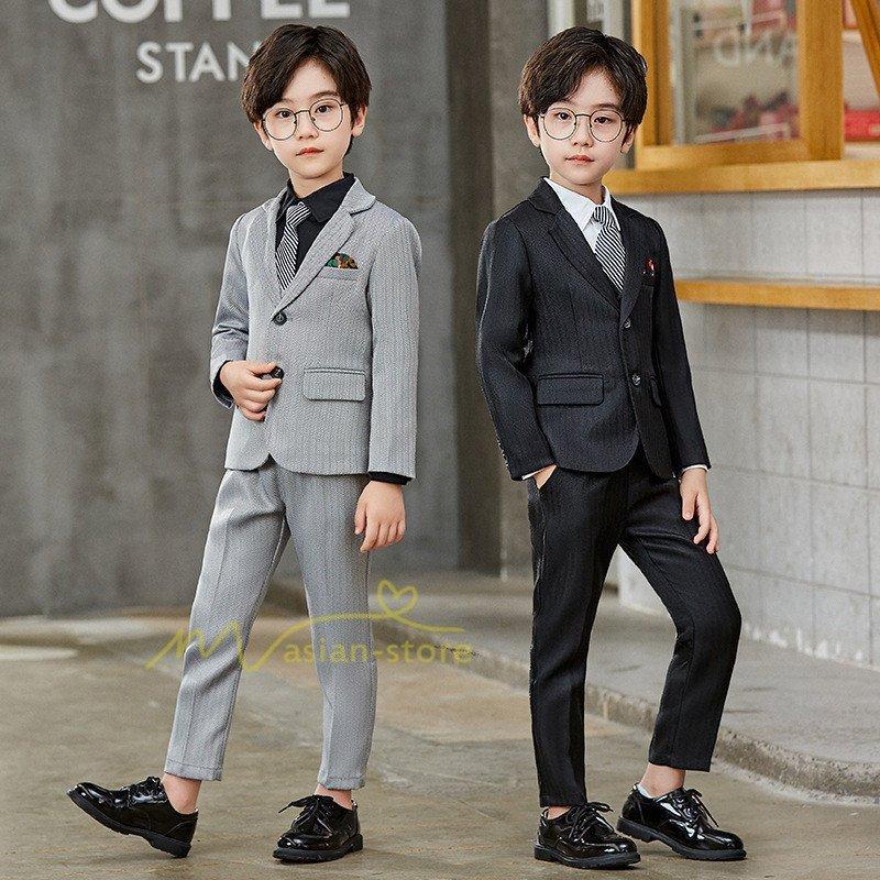 フォーマルスーツ男の子おしゃれ子供服キッズ卒業式入学式卒園式お受験発表会結婚式4点セットフォーマル七五三長袖パンツズボン5点セット Diened14 Dienストア 通販 Yahoo ショッピング