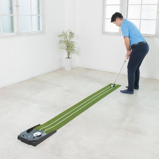 【DAIYA GOLF】【パターマット】【日本製人工芝】【オートリターン】ダイヤオートパットHD　ダイヤゴルフ　TR-478_1