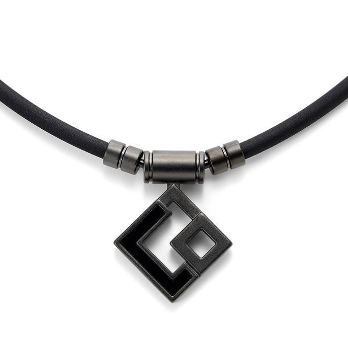 コラントッテ TAO ネックレス AURA（アウラ） マットブラック　トップのみ ColanTotte（コラントッテ） TAO ネックレス AURA マットブラック
