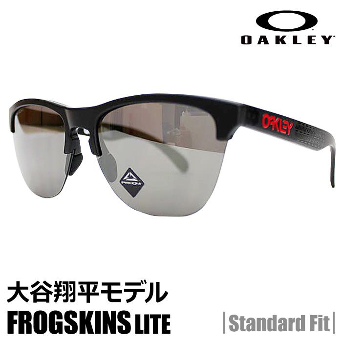 新作ウエア Fit Standard 大谷翔平コレクション フロッグスキンライト サングラス 正規代理店品 限定品 オークリー から人気の 大谷翔平モデル登場 Oakley オークリー Matte Oo9374 3863 Black Black Prizm 財布 帽子 ファッション小物 Dagl Tg