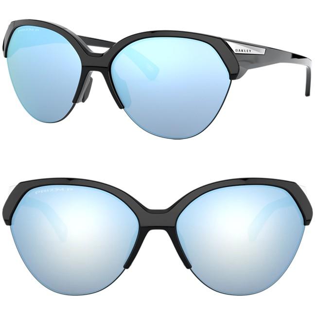 【2020LINE UP】【正規代理店品】【保証書付】オークリー サングラス トレイリングポイント （スタンダード） Polished Black★Prizm Deep Water Polarizedの画像