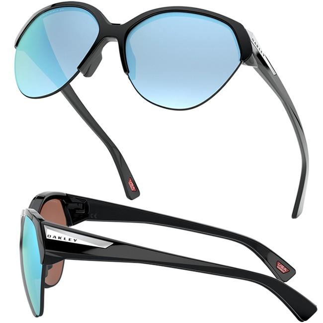 【2020LINE UP】【正規代理店品】【保証書付】オークリー サングラス トレイリングポイント （スタンダード） Polished Black★Prizm Deep Water Polarizedの画像