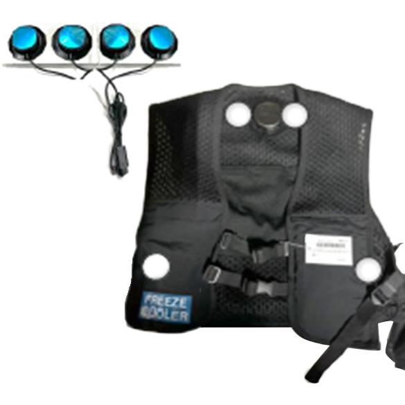 冷暖ペルチェベスト ブラック フリーサイズ （ディック