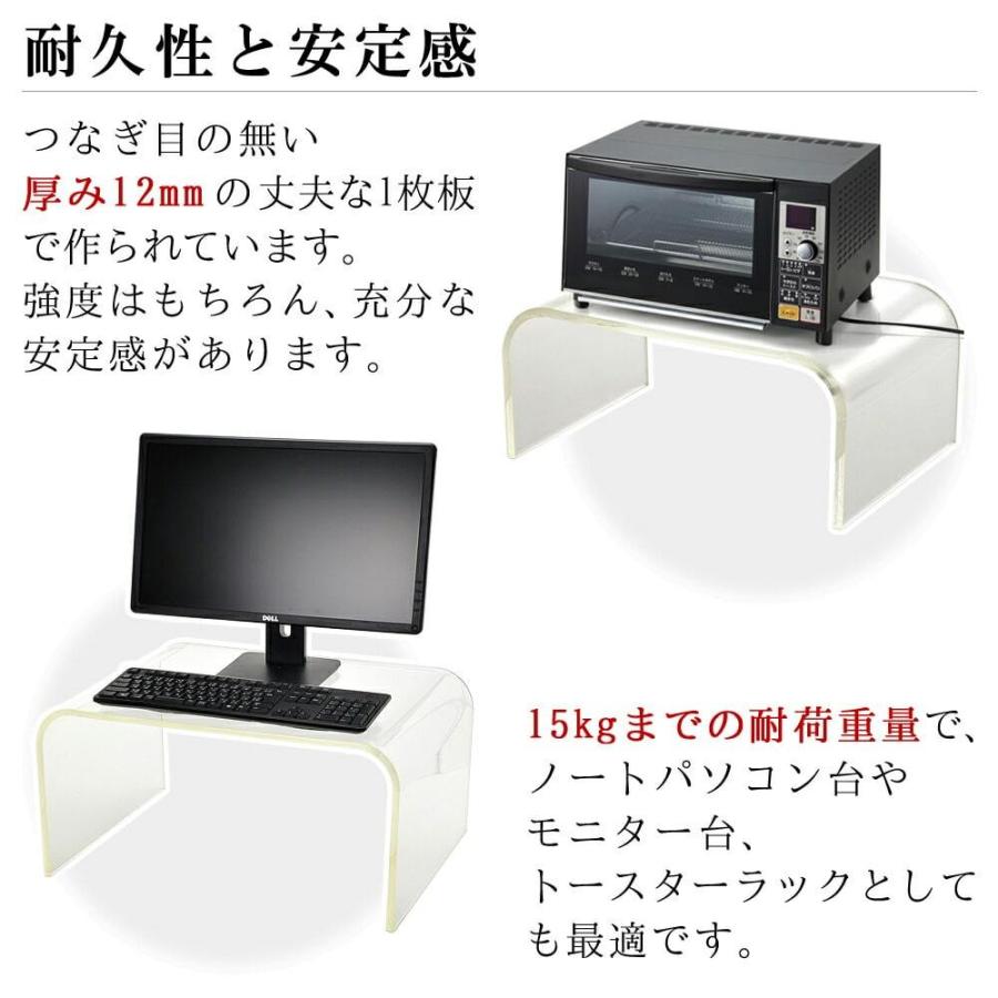 Kuai アクリル ローテーブル Lサイズ 家具 机 オシャレ 楽天市場】Kuai アクリル ローテーブル 幅60cm Lサイズ テーブル