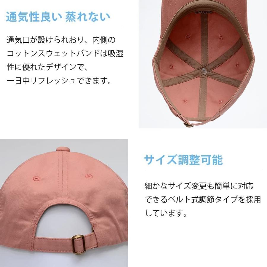 モズ MOZ レディース メンズ キャップ CAP ツイルキャップ 帽子 通気性 紫外線対策 おしゃれ 361-0021｜dietya｜23