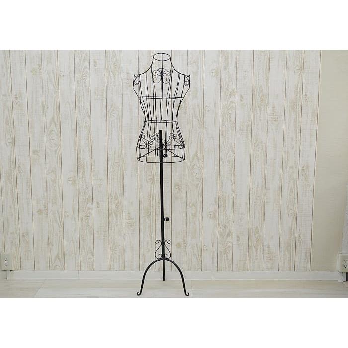 マネキン トルソー ワイヤー ブラック ホワイト おしゃれ かわいい