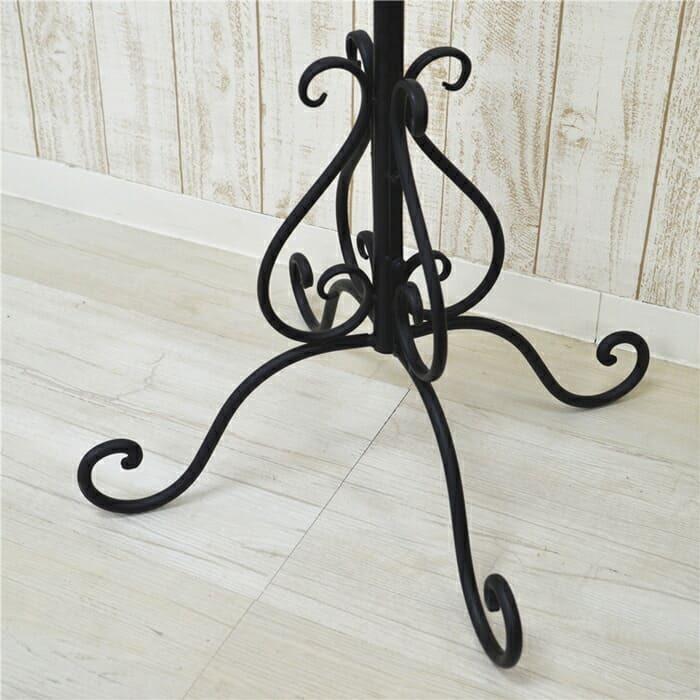 ポールハンガー アイアン アンティーク おしゃれ 洋服掛け 帽子掛け