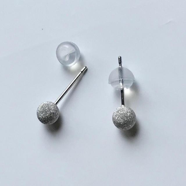 pt900ピアス 丸玉ピアス 4mmプラチナフラッシュボールピアス pt900 ピアス 丸玉ピアス 4mmプラチナフラッシュボールピアス