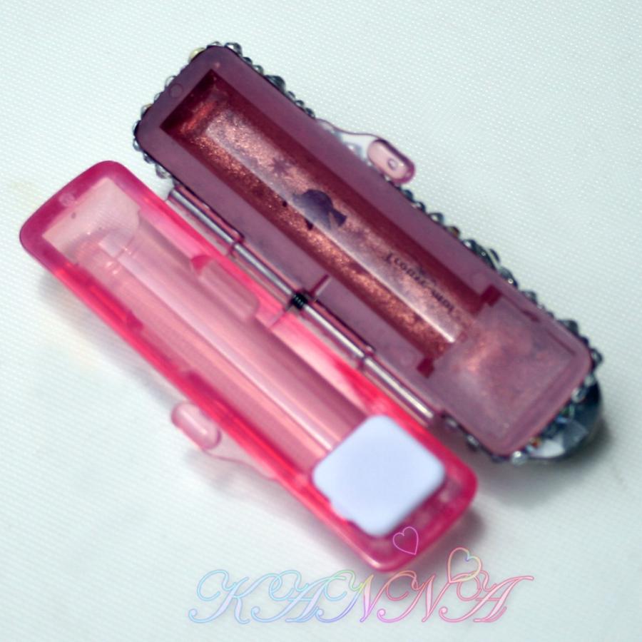 極上ガラスビジューの印鑑ケース宝石盛りデコ　大粒スワロ付 by Kanna |  | 04