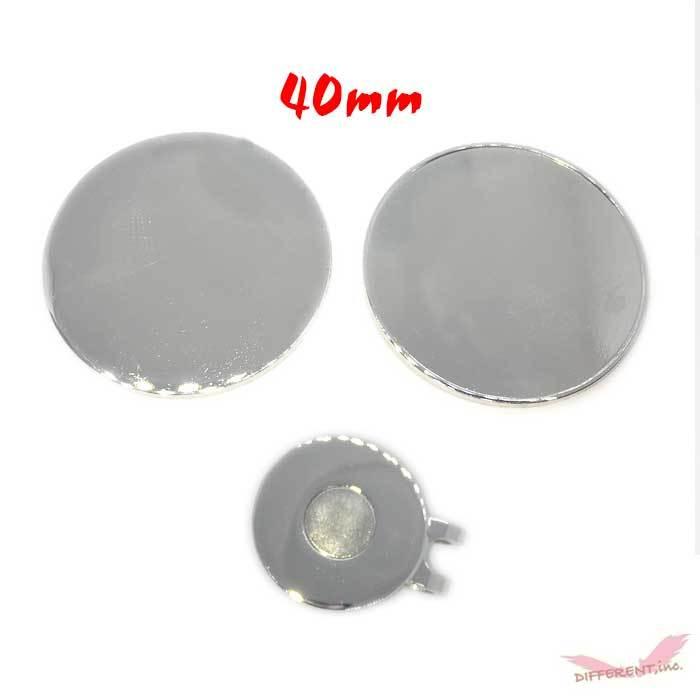 ゴルフ BIG マーカー 40mm ハットクリップセット 淵有り 淵無し デコ 素材 |  | 01