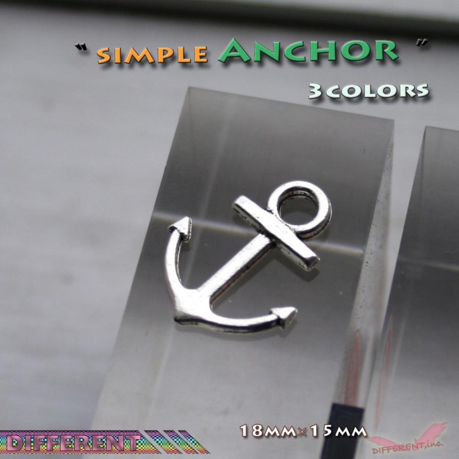 錨 シンプル チャーム 3colors アクセサリー材料 |  | 03