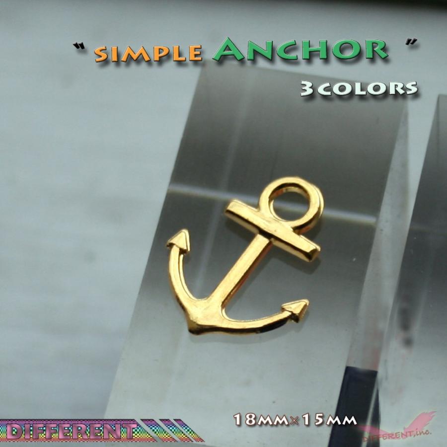 錨 シンプル チャーム 3colors アクセサリー材料 |  | 04