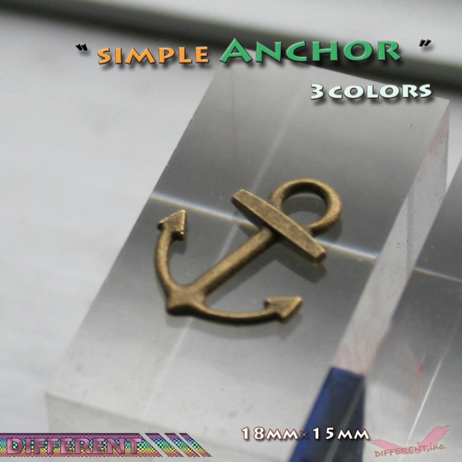 錨 シンプル チャーム 3colors アクセサリー材料 |  | 05