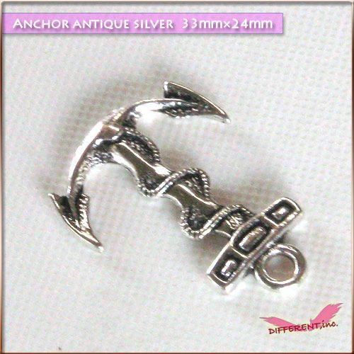 銀古美チャームパーツ ミドルサイズ アンカー |  | 02