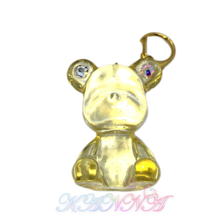 キラキラ 立体 クリスタル ベア バッグチャーム  by Kanna |  | 11