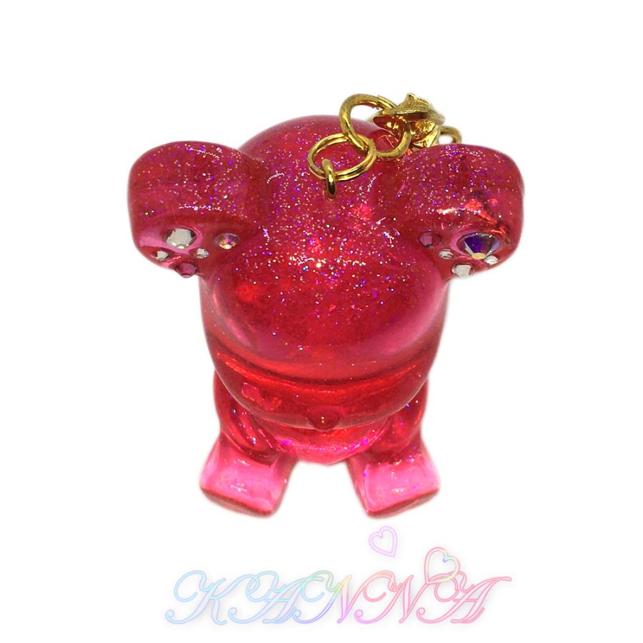 キラキラ 立体 クリスタル ベア バッグチャーム  by Kanna |  | 06