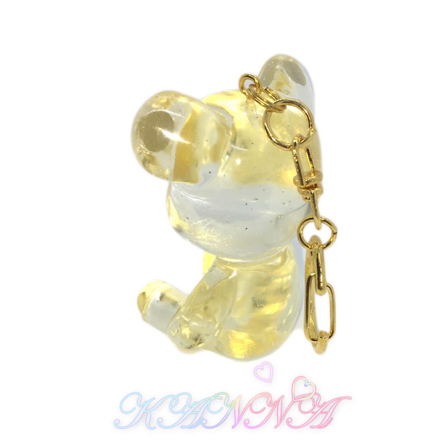 キラキラ 立体 クリスタル ベア バッグチャーム  by Kanna |  | 08